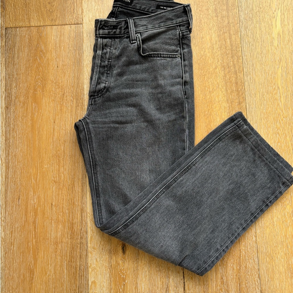 Aritzia Denim Forum Low Rise Joni Straight Jeans